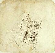 Albrecht Durer Self-Portrait with a Bandage oil painting